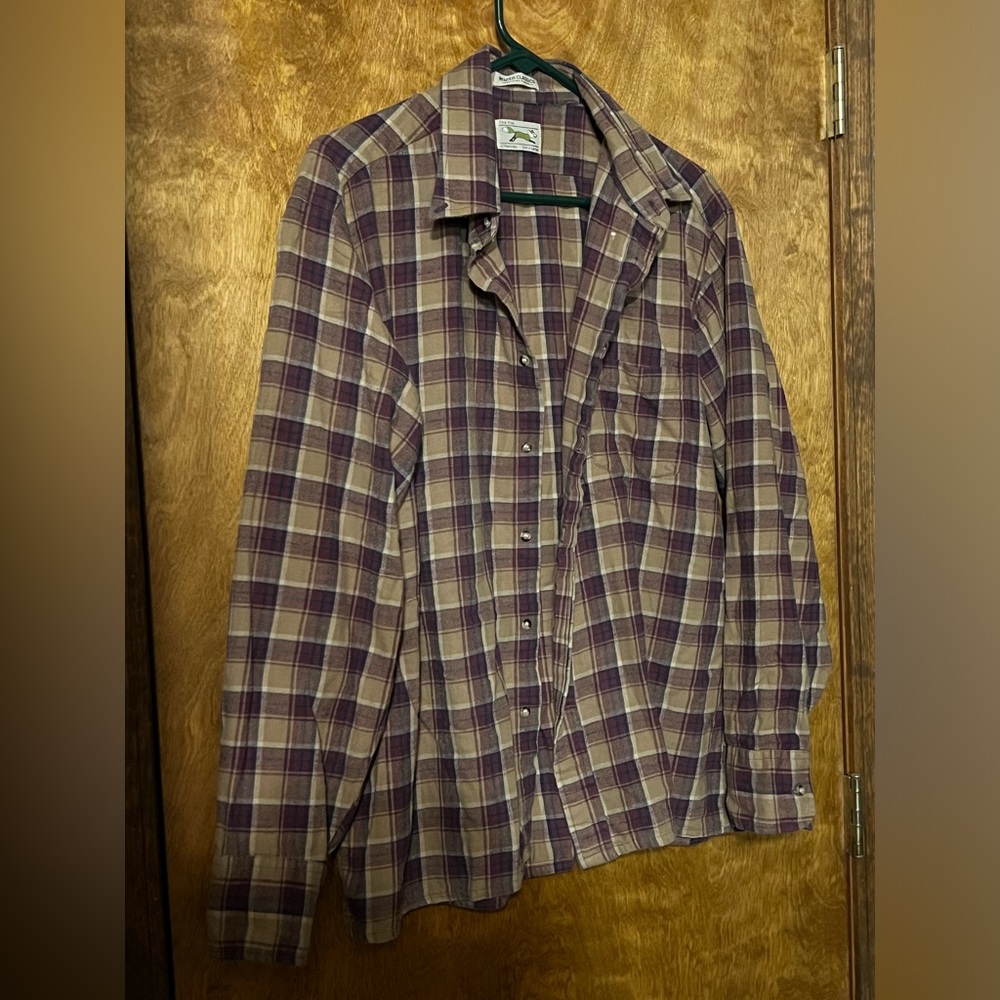 BEAUTIFUL Vintage JCPenney “The Fox” Men’s Flannel